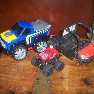 Kid Galaxy Off-Road Truck Friction Power Flash Lights/ Sounds Mini Monster Lot U